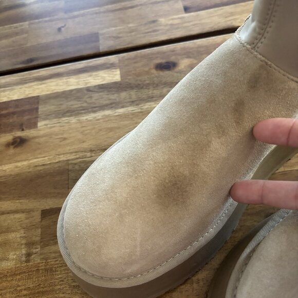 UGG Dipper Classic Platform Boots Women’s Size 10 FLAWS! AS IS. NO RETURNS - Picture 3 of 16